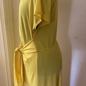 ELOQUII long yellow dress